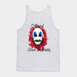 Official clown business Tank Top